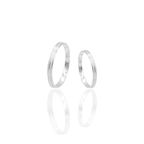 Aliança Holanda + Brinde Exclusivo: Anel Solitário, Foto Polaroide e Colar Ponto de luz