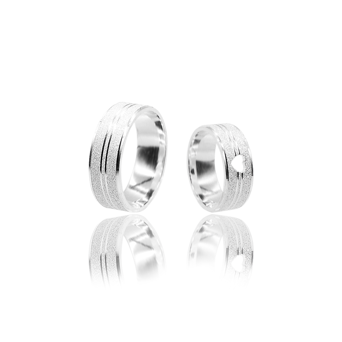 Aliança Catar + Brinde Exclusivo: Anel Solitário, Foto Polaroide e Colar Ponto de luz