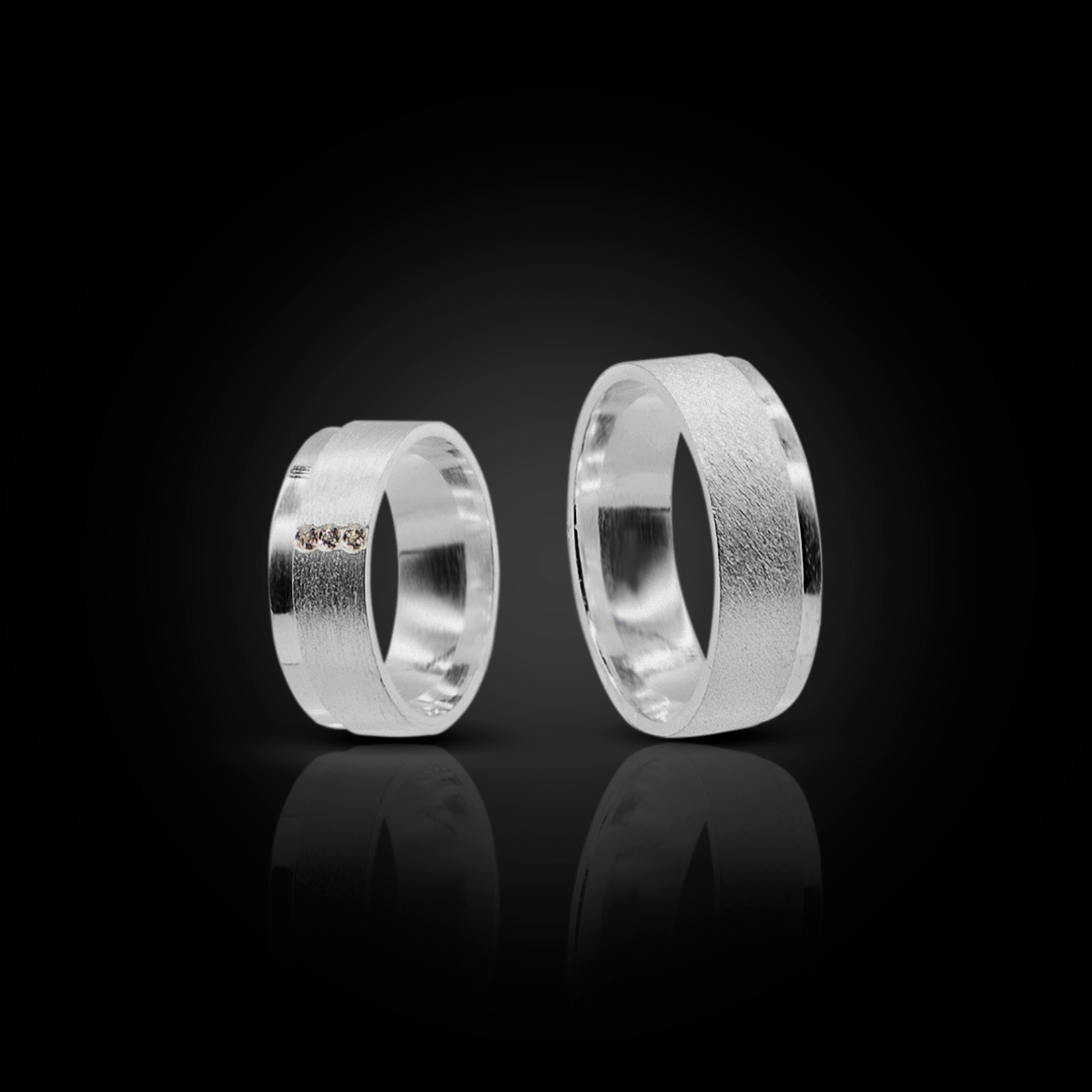 Aliança Honduras + Brinde Exclusivo: Anel Solitário, Foto Polaroide e Colar Ponto de luz