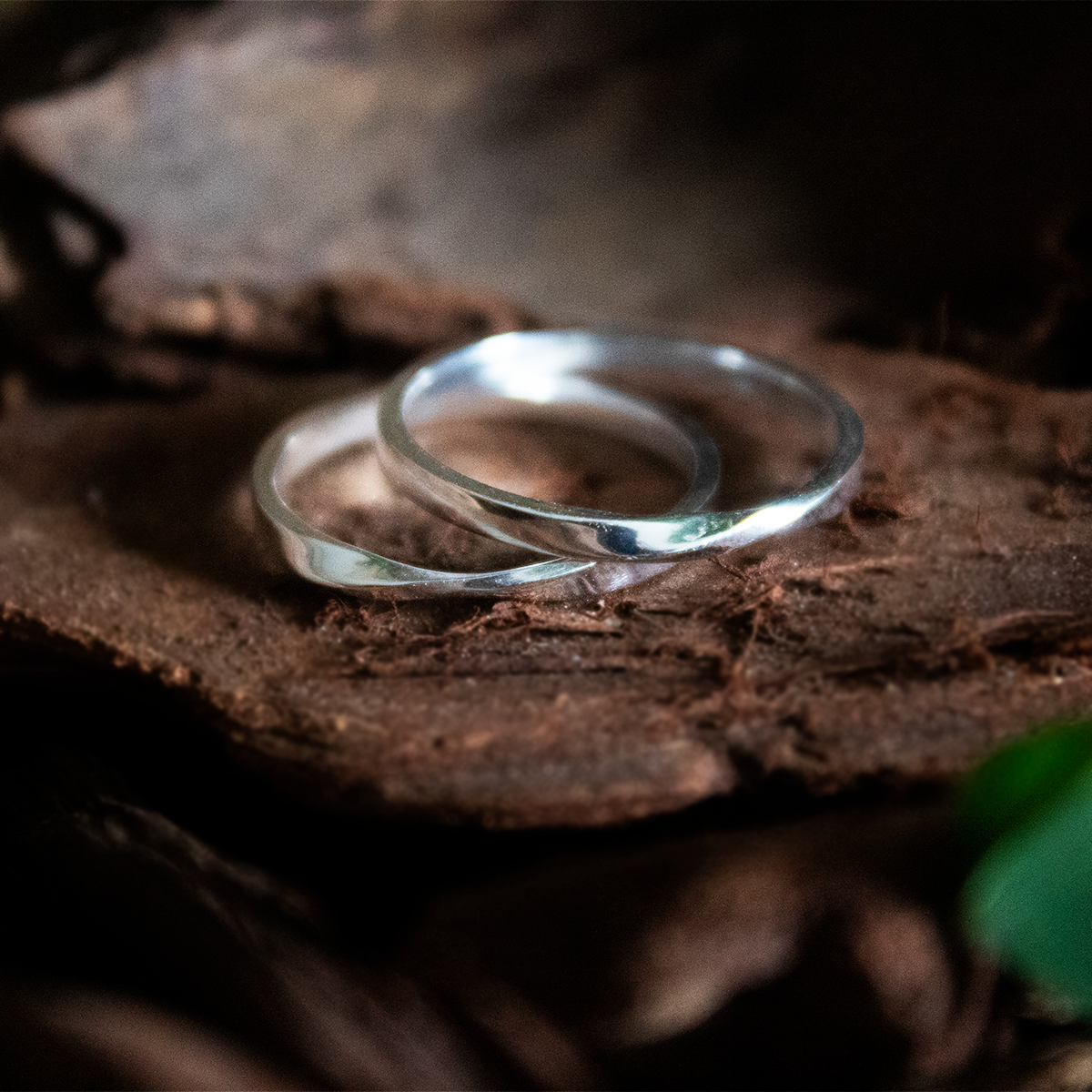 Aliança Elyseé + Brinde Exclusivo: Anel Solitário, Foto Polaroide e Colar Ponto de luz