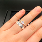 Aliança Mabel + Brinde Exclusivo: Anel Solitário, Foto Polaroide e Colar Ponto de luz