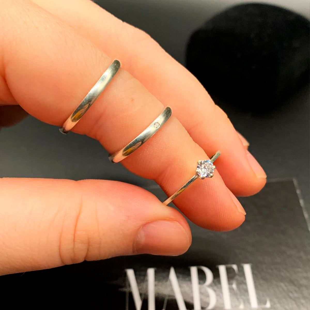 Aliança Maldivas + Brinde Exclusivo: Anel Solitário, Foto Polaroide e Colar Ponto de luz